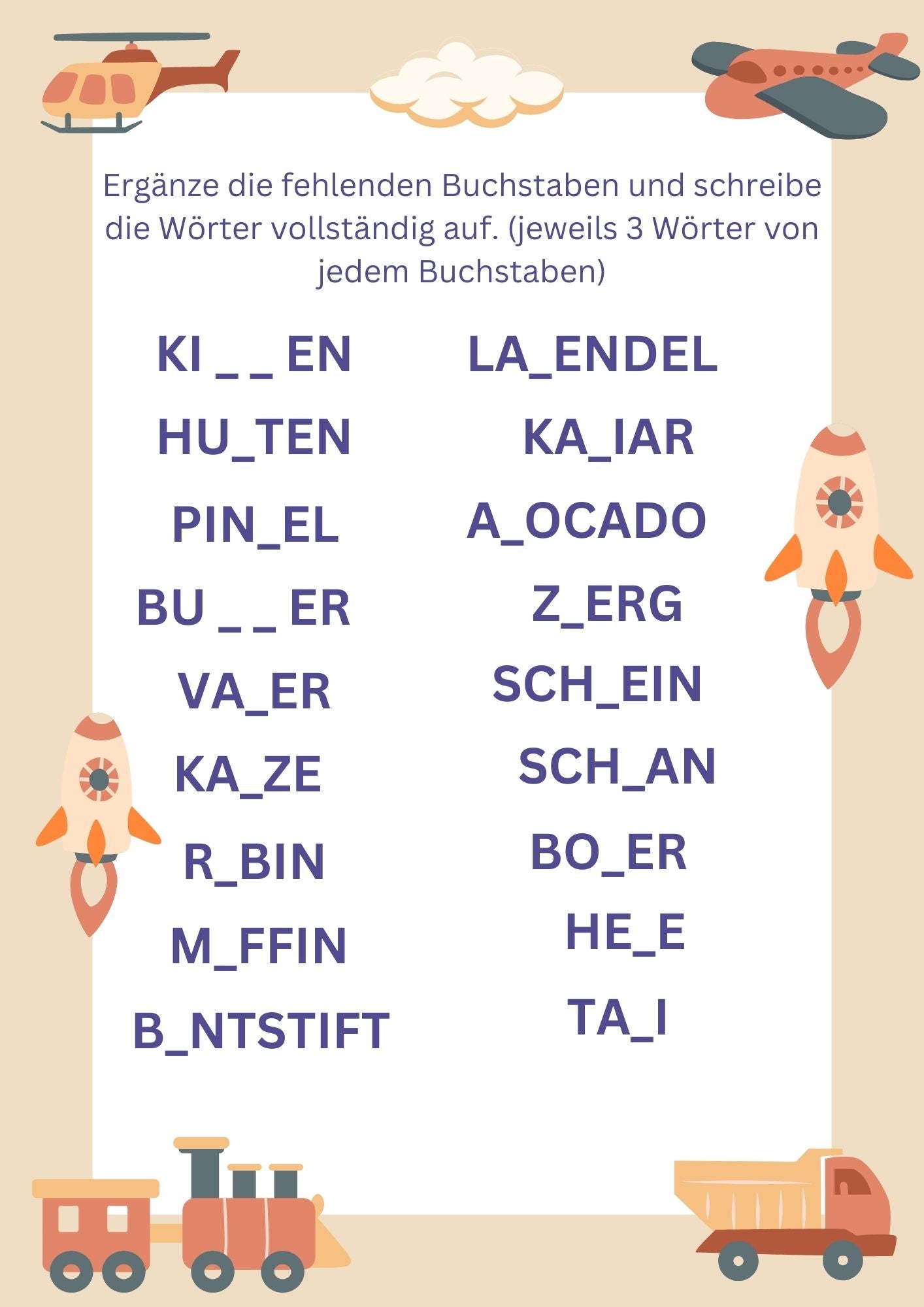 Schulstart leicht gemacht für Vorschulkinder