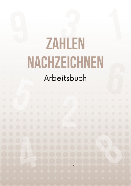 Zahlen nachzeichnen für Kinder 1-100 - Zahlen lernen ganz einfach